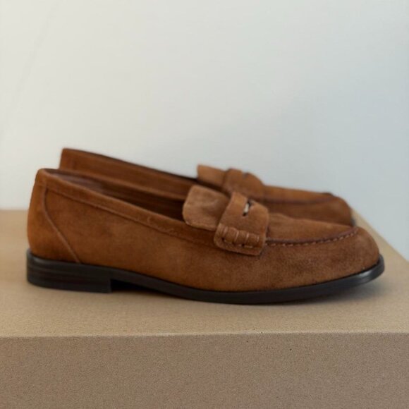 Madewell The Grayson Penny Loafer in Russet, Size 6 - Picture 2 of 9